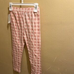 DOT Australia Pink Checkered leggings